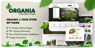 Organia organic food store wordpress theme codermarket.png