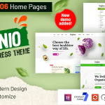 Organio organic food store wordpress codermarket.png