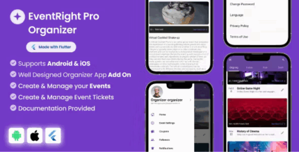 Organizer app for eventright pro event ticket booking system codermarket.png