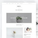 Orin minimal blog for wordpress codermarket.png