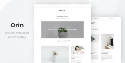 Orin minimal blog for wordpress codermarket.png