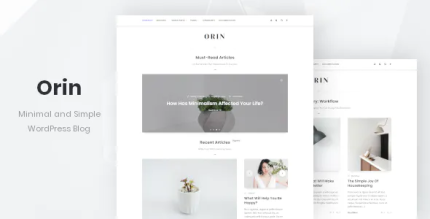 Orin minimal blog for wordpress codermarket.png