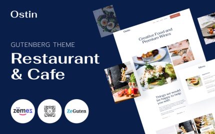 Ostin restaurant wordpress theme for gutenberg wordpress theme.jpg