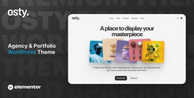 Osty creative agency and portfolio theme codermarket.jpg