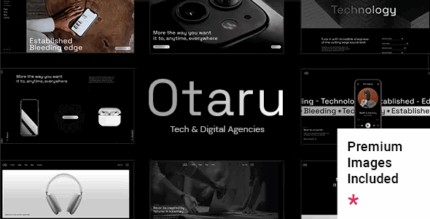Otaru technology digital agency theme codermarket.png