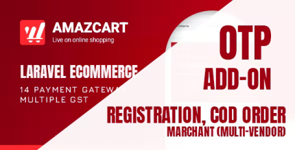 Otp add on amazcart laravel ecommerce system cms codermarket.png