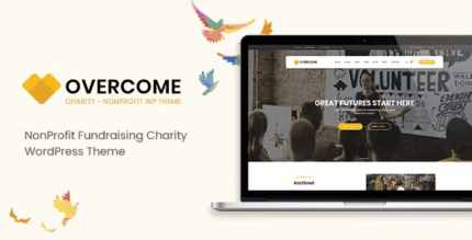 Overcome charity non profit wordpress theme codermarket.png