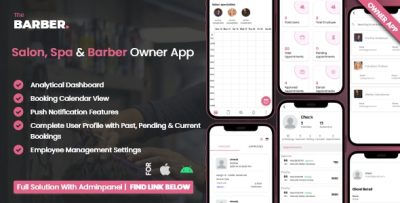 Owner app for multi salon spa barber appointment booking system codermarket.jpeg