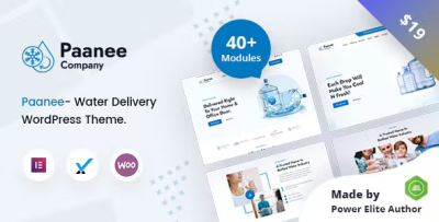 Paanee drinking water delivery wordpress theme codermarket.png