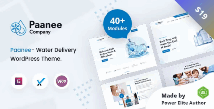 Paanee drinking water delivery wordpress theme codermarket.png