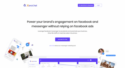 Pahilox xerochat frontend theme codermarket.png