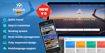 Panda multi resorts 8 booking cms for multi hotels codermarket.png