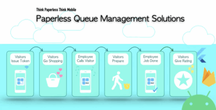 Paperless queue management solutions with shopping cart for android and ios .png