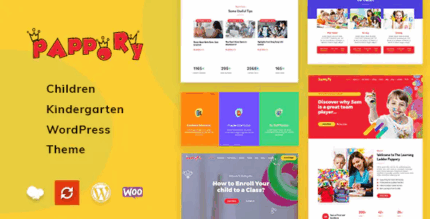 Pappory children kindergarten wordpress theme codermarket.png