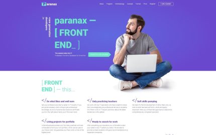 Paranax it courses wordpress elementor theme.jpg