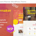 Partymaker event planner wedding agency wordpress theme codermarket.png