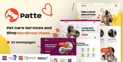 Patte pet care pet shop wordpress theme codermarket.jpeg