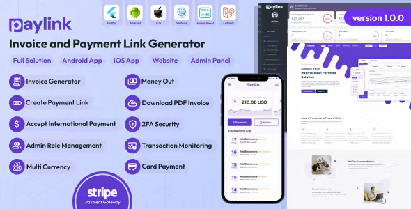 PayLink - Invoice and Payment Link Generator Full Solution - Official ...