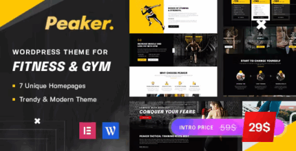 Peaker fitness gym wordpress theme codermarket.png