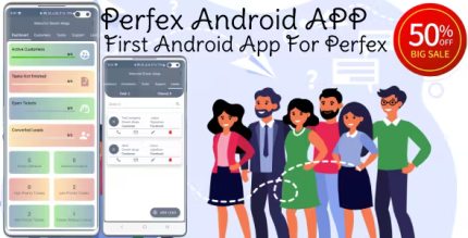 Perfex android app lead management app codermarket.png