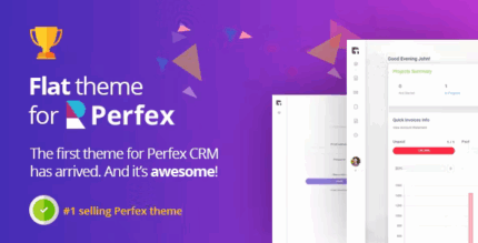 Perfex crm flat theme codermarket.png