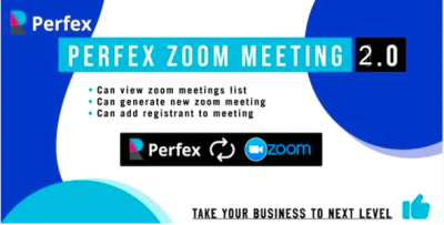 Perfex zoom meeting module codermarket.png