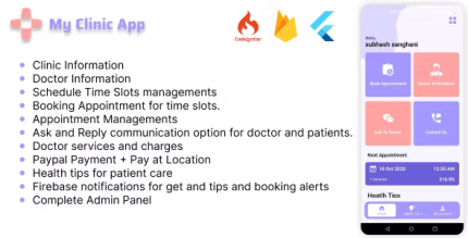 Personal clinic app for doctor complete flutter app for doctor appointment.png