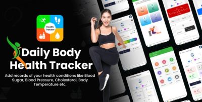 Personal health tracker daily body health tracker admob android app .jpg