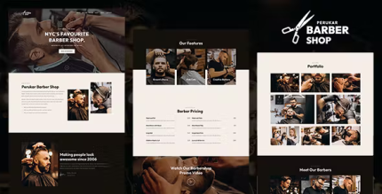 Perukar barber wordpress theme codermarket.png