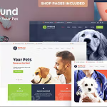 Pet hund animals shop veterinary wordpress theme codermarket.png