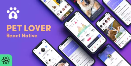 Pet lover social react native app template codermarket.png