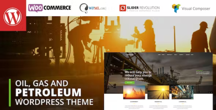 Petroleum oil and gas industrial wordpress theme codermarket.png