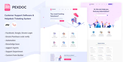 Pexdoc knowledgebase customer support helpdesk ticketing cms codermarket.png