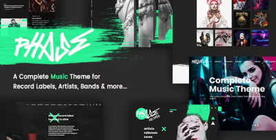 Phase a complete music wordpress theme for record labels and artists .png