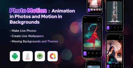 Photo motion animation in photos and motion in backgrounds codermarket.png