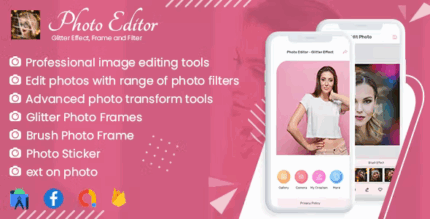 Photoart photoeditor glitter effect frame and filter android 12 support.png