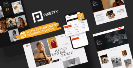 Photographer booking theme pixetty codermarket.png