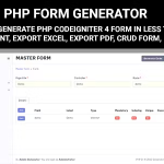 Php form generator codeigniter 4 form master form header detail user.png