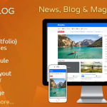 Phpblog news blog magazine script codermarket.png