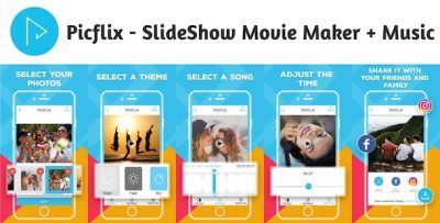 Picflix slideshow movie maker music google admob subscription plan .jpg