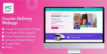 Pick courier angular delivery website codermarket.jpeg
