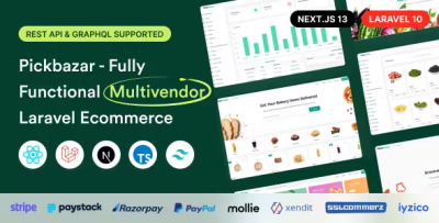 Pickbazar multivendor laravel ecommerce with react next js graphql rest.png