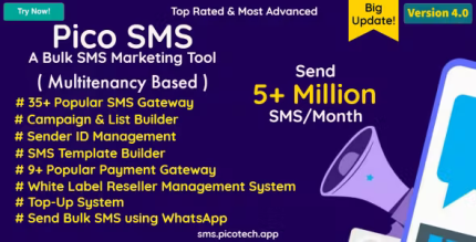 Picosms a bulk sms marketing tool codermarket.png