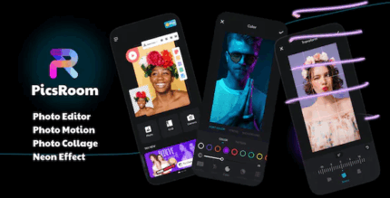 Picsroom photo editor photo motion filters effects android 12.png