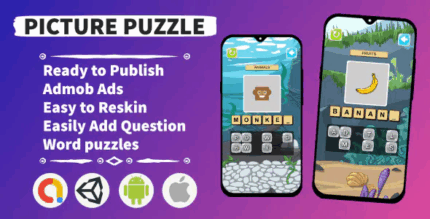 Picture puzzle unity admob android ios codermarket.png