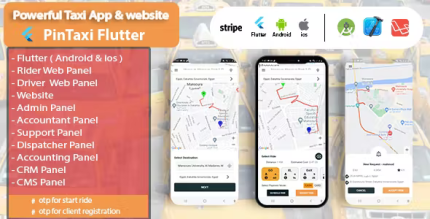 Pin taxi flutter complete solution taxi app codermarket.png