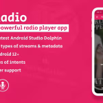 Pink radio simple yet powerful radio player for android codermarket.png