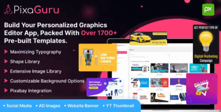 Pixaguru saas platform to create graphics images social media posts ads .png