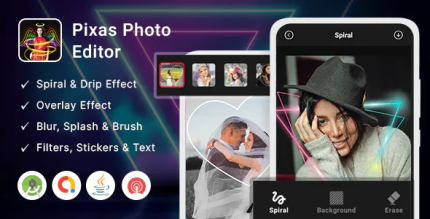 Pixas photo editor drip art neon effect photo editor app onesignal.png