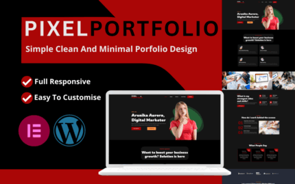 Pixelportfolio unique and minimalist wordpress portfolio theme.png